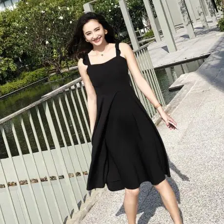 Женское сексуальное платье без рукавов в готическом стиле Харадзюку с