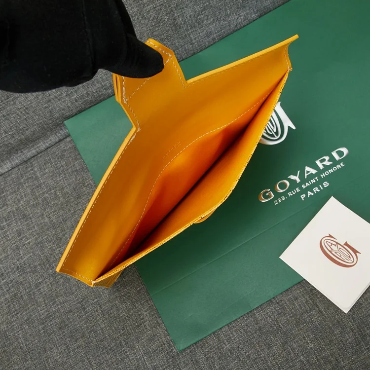 

2020 New Hand Bag Envelope Cover Type with Leather Hand Bag Dog Tooth Bag