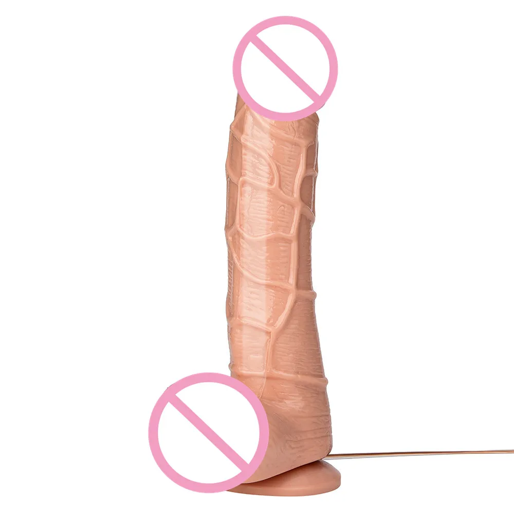 Водонепроницаемый многоскоростной вибрирующий фаллоимитатор вибратор для