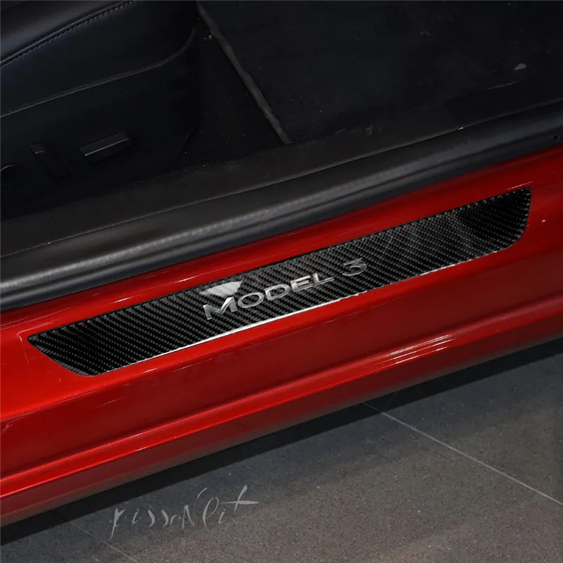 Подходит для Tesla Model 3 автомобильные аксессуары углеродное волокно руль