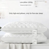 high end 100 mulberry silk filling pillow core five star hotel pillow a pure cotton sleep aid neck pillow bedroom pillow core