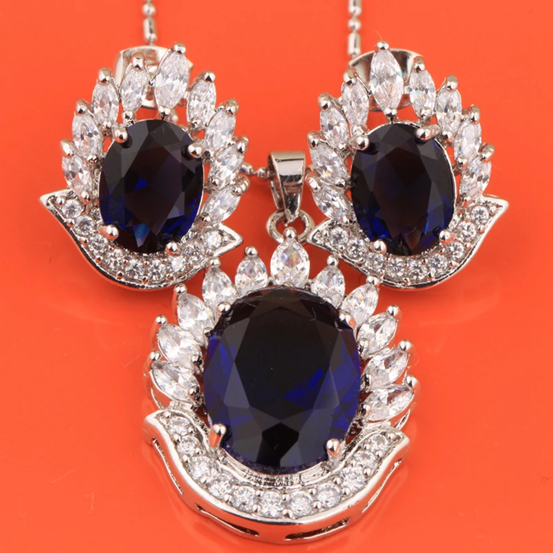 Комплект ювелирных изделий с ангельским морганитом зеленым цирконием и