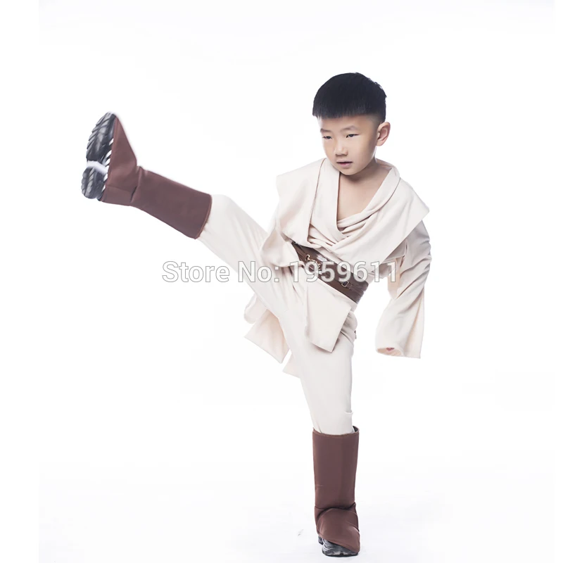 4 шт. роскошный костюм джедая детские фантазии на Хэллоуин Карнавальная