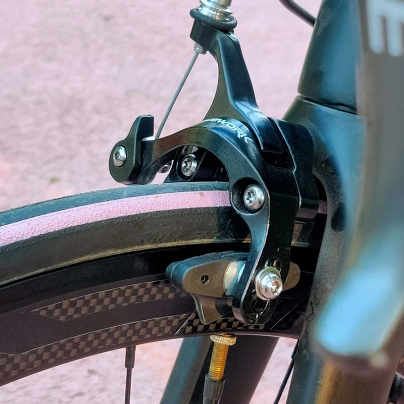 

Racework Road Bike Dual Pivot Brake Caliper Bicycle Brake Racing Aluminum Side Pull Caliper Front Rear Bicycle Bike Brake
