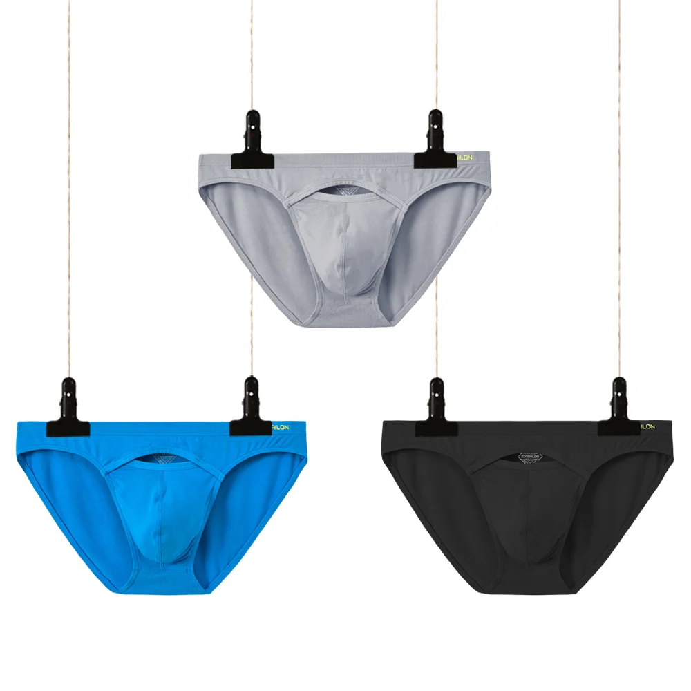 Men's Sexy Bikini Bamboo Fiber Men Soft Breathable Briefs  Male Panties Underwear Multiple Combinations