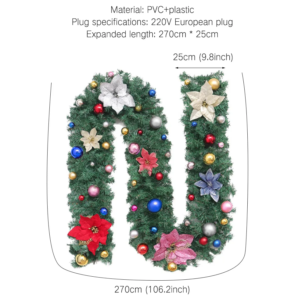 Рождественская фотография со светодиодными лампами шифрованные роскошные