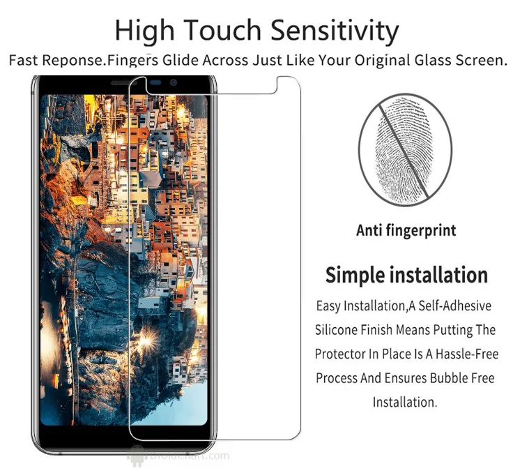 Взрывозащищенная пленка из закаленного стекла для AllCall S1 S10 защитный чехол экрана
