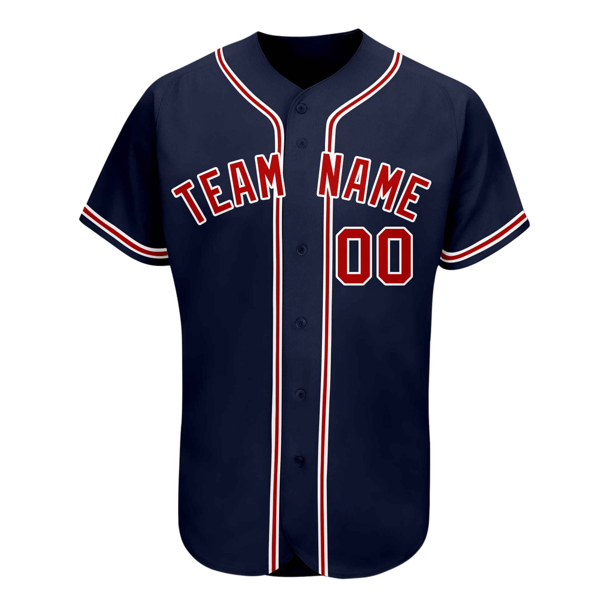 Custom Baseball Jersey Printing Make Your Sport Shirts Personalized Team Uniform Softball Game Training Shirt For Men/Youth
