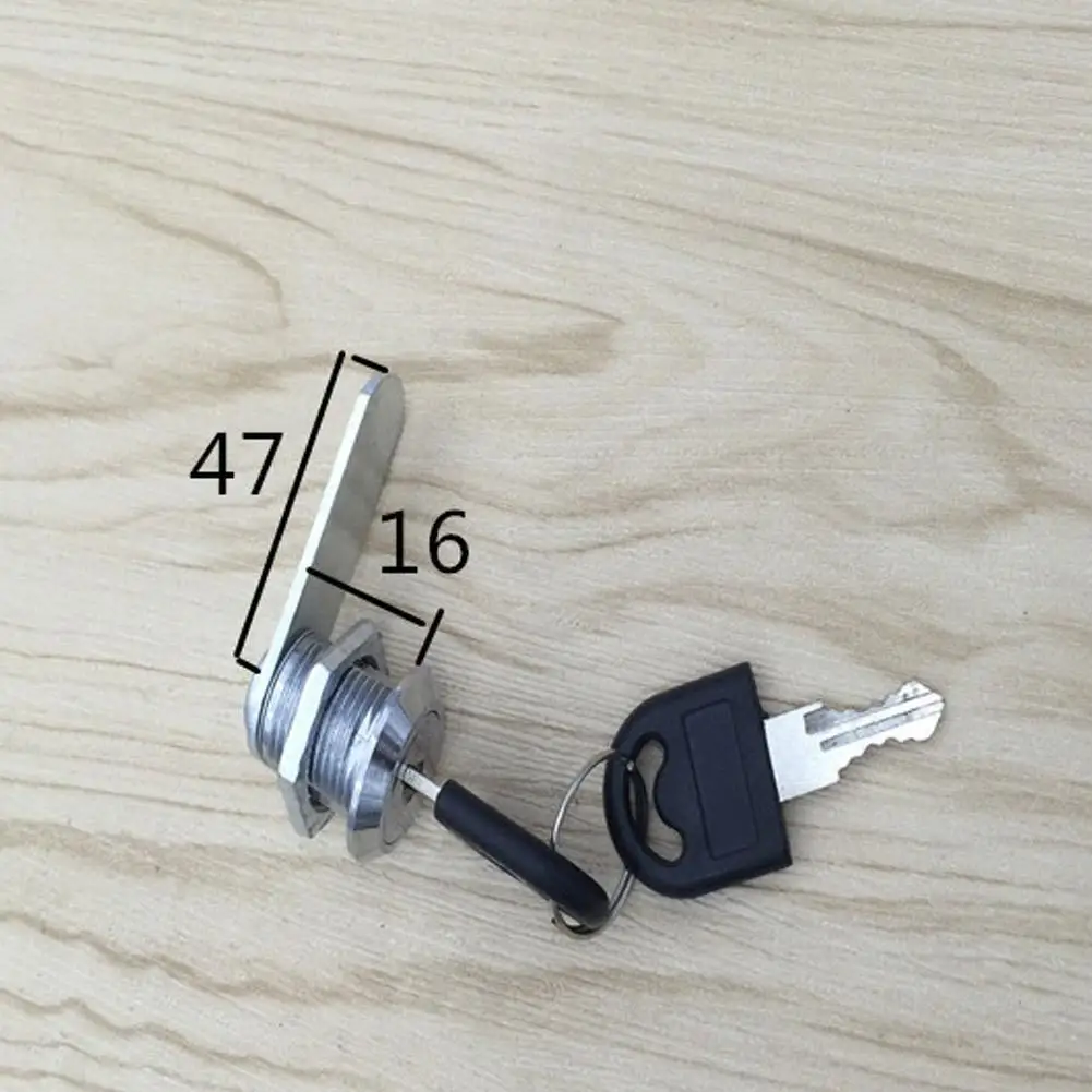 

16/20/25/30mm 2 Keys Safe Cam Lock Office Door Cabinet Cupboard Box Lock Safety Drawer Wardrobe Locker Letter G0Y8
