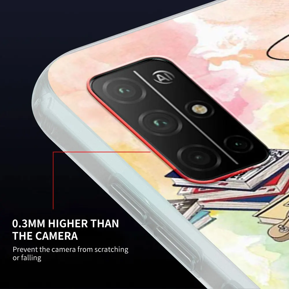 

Given Anime Silicone TPU Phone Case For Honor 8X 8S 9S 9C 20 10 Lite 9X Pro 30i 20e Play 9A Shell Cover Coque Capa