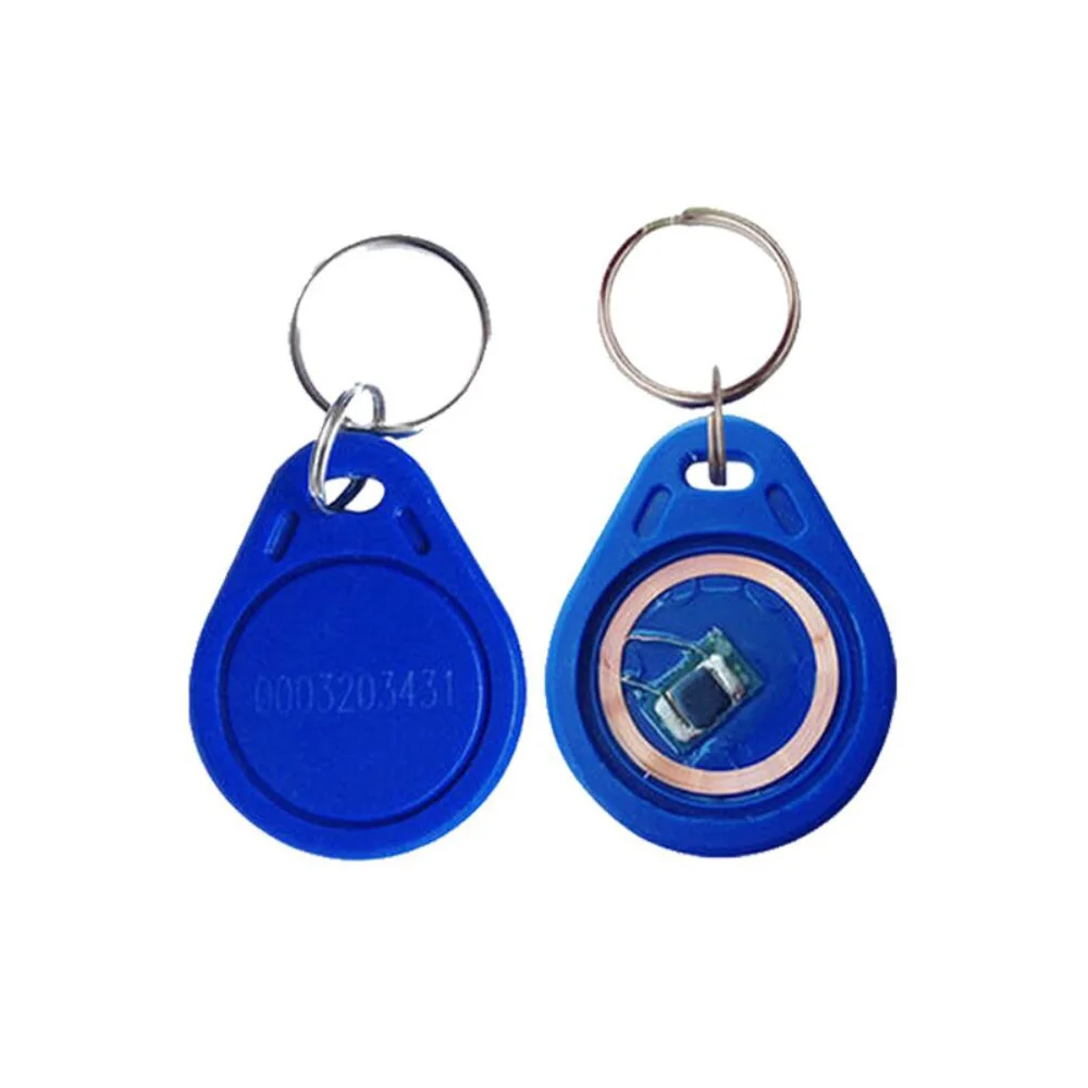 (50 шт./лот) TK4100 (совместим с EM4100) RFID-брелок только для чтения 125 кГц антикоррозийный