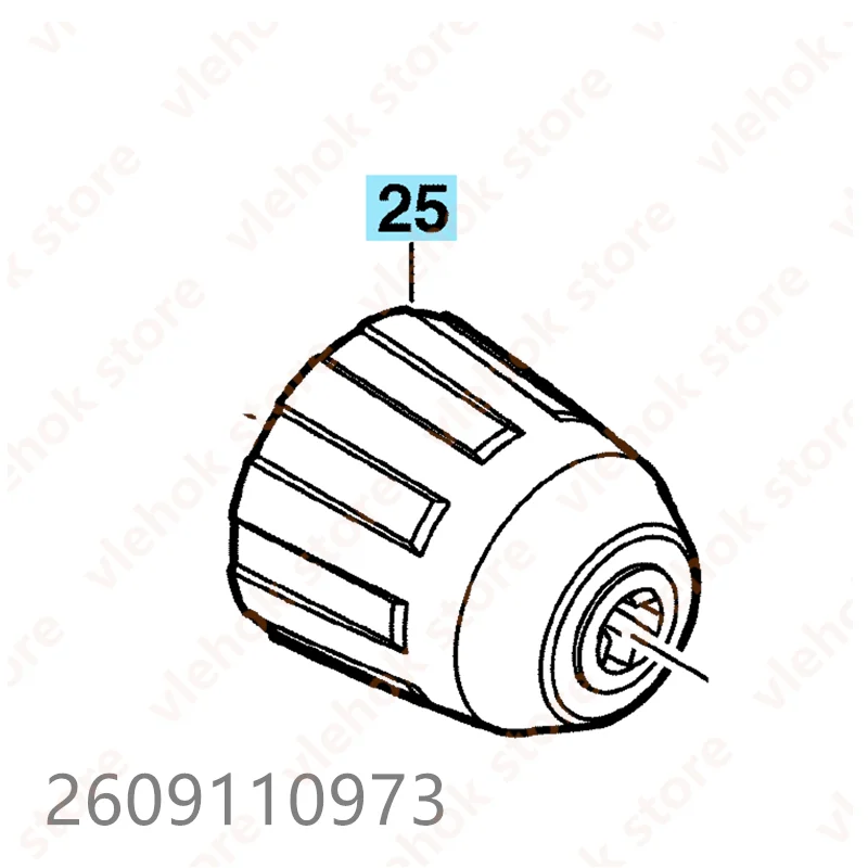 

Быстрозажимной патрон для BOSCH GSB14.4-2 GSB14.4-2-LI GSB12-2 GSB18-2-LI GSB14.4-2 2609110973 Cordl Perc Screwdr Мощность инструмент Аксессуары