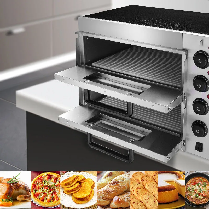 Коммерческая электрическая духовка HL2PT большая для торта хлеба выпечки