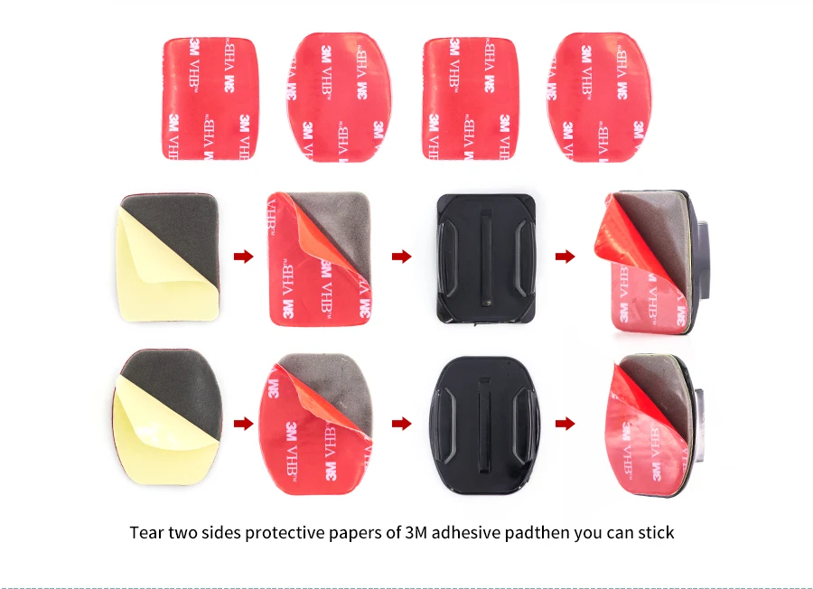 Шлем изогнутый с плоским креплением регулируемый в трех направлениях поворотный