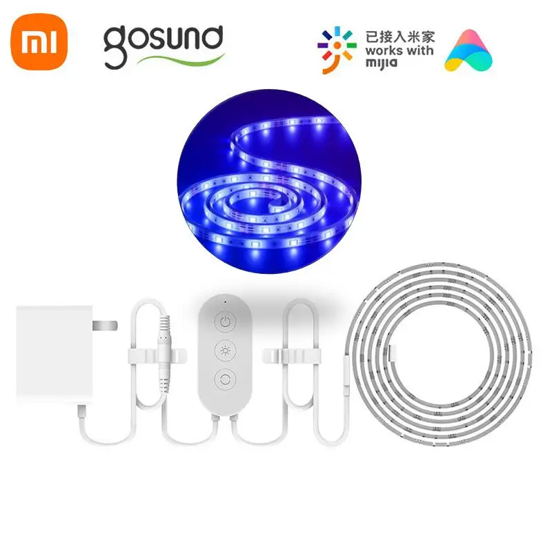 Xiaomi Gosund RGB Strip smart Light Band Colorful Lamb LED max Extention to 10M 16 Million Work with Mijia mi home app