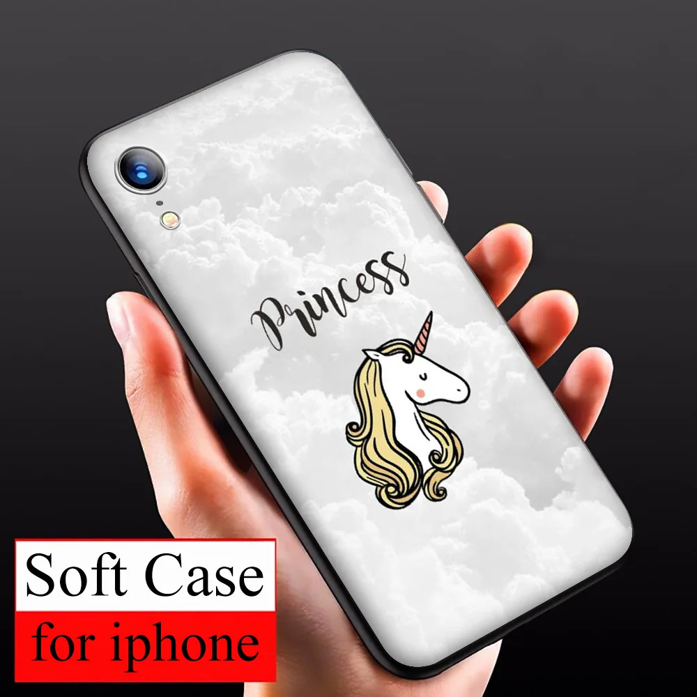 Чехол T154 с короной принцессы для iPhone 13 12 Mini 11 Pro XS Max XR X 8 7 6 6S Plus 5 фотоблей 2020 |