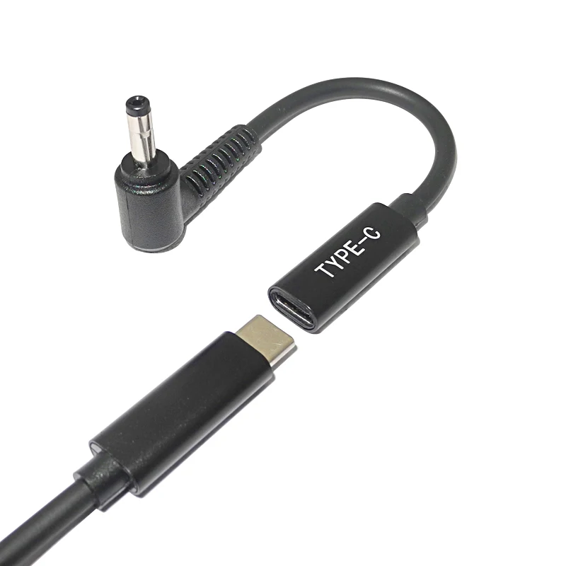 Зарядное устройство USB 3 1 Type C для ноутбука адаптер питания конвертер мама на 4 0*1 35