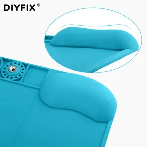 Силиконовый рабочий коврик с 3D браслетом, термостойкий изоляционный Настольный коврик для тепловой воздушной пушки, коврик для станции сотового телефона, BGA печатной платы, инструмент для пайки и ремонта