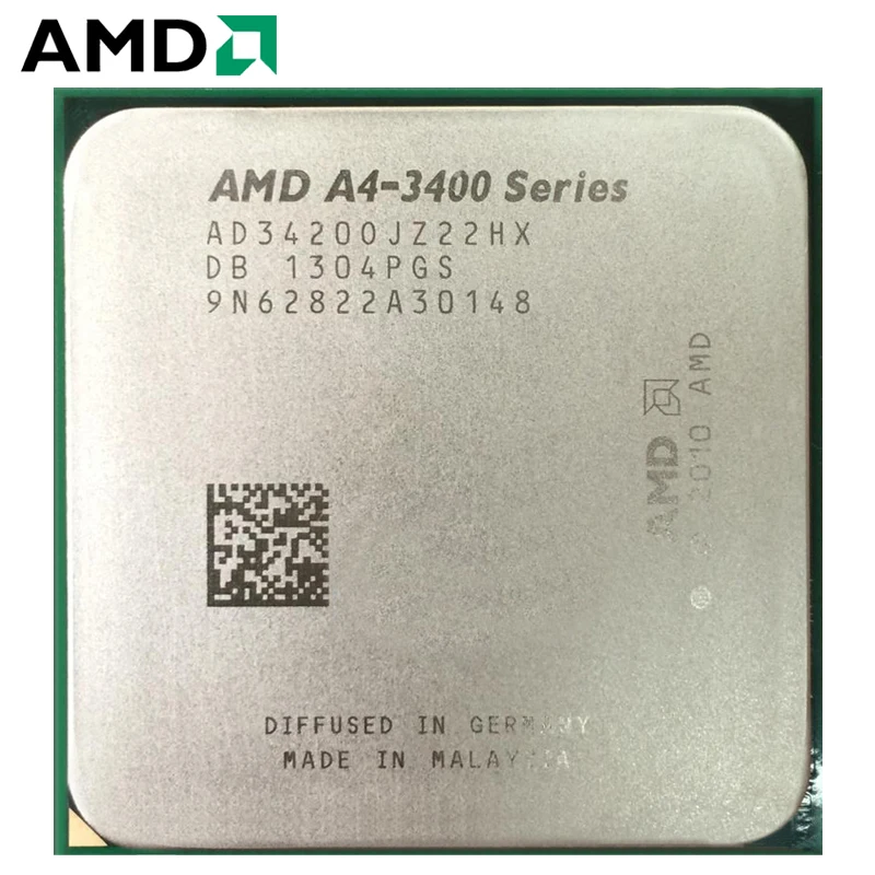 AMDAMD 3420 двухъядерный процессор APU A4 100% рабочий для настольного компьютера 65 Вт 2 9