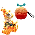 Аниме Onepiece Ace Sabo Mera-mera Devil Fruit Apple AirPods 1 2 3 Pro Чехол Airpod Чехол Air Pods чехол