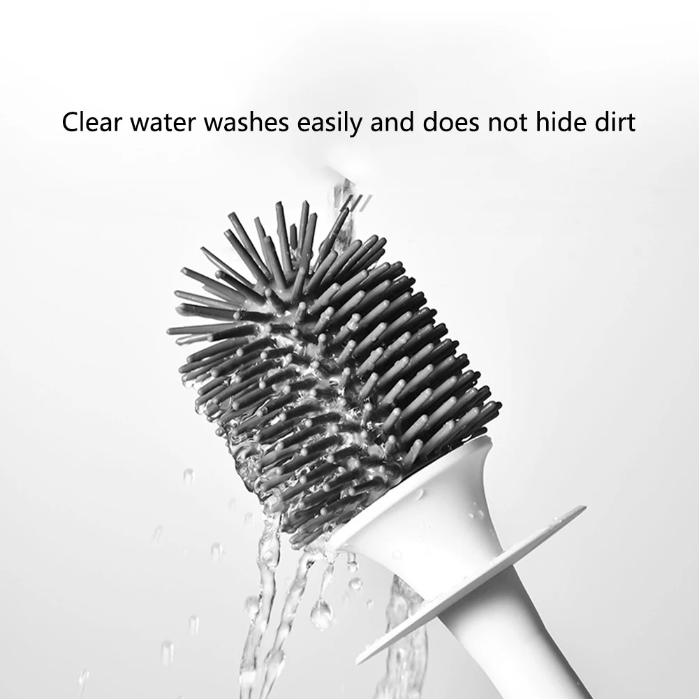 Инструменты для чистки ванной комнаты TPR многофункциональная длинная ручка