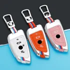 Чехол для ключей автомобиля, чехол для ключей для Bmw F20 G20 G30 X1 X3 X4 X5 G05 X6, аксессуары, держатель для стайлинга автомобиля, защитный чехол для ключей