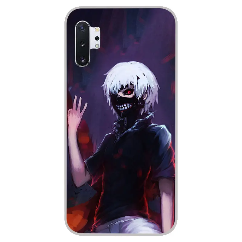 Kaneki Eye mask Matte Silicone Case For Samsung galaxy Note 10 pro 9 8 A90 A70 A60 A50 A40 A30 A10 M40 M30 M20 M10 cover |