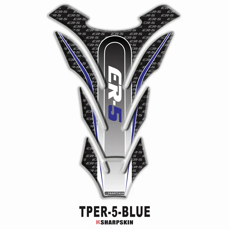 Мотоциклетная 3D наклейка на топливный бак защитная декоративная для KAWASAKI ER-5 er5