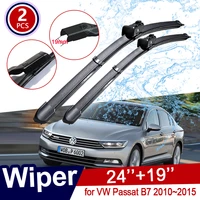 2x car wiper blade for volkswagen vw passat b7 3c accessories 2010 2011 2012 2013 2014 2015 front windscreen windshield sticker