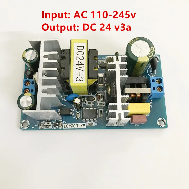 72w24v3a переключатель силовая плата AC-DC силовая плата трансформатор T12 цифровой дисплей сварочный стол встроенный источник питания