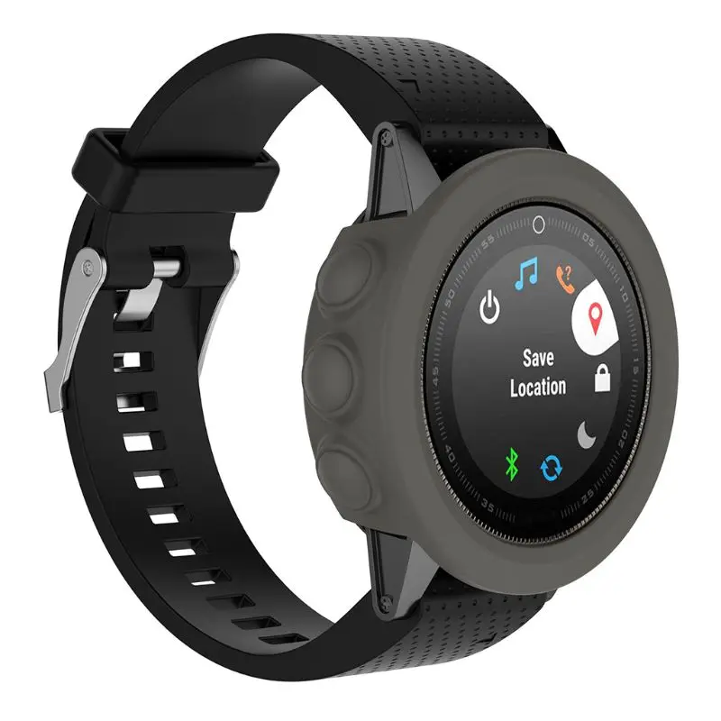 Silicone Protective Case Cover For Garmin fenix 5 Wrist band Bracelet Shell Watch | Электроника