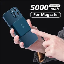 5000mAh mini Magnetic Wireless Power Bank For Magsafe Charger powerbank For iphone 12 10W Fast Charging Magnet External Battery