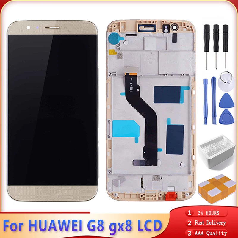 5 &quotОригинальный ЖК-дисплей для Huawei GX8 G8 экраном сборки запасные части ЖК RIO-L01 L02 L03