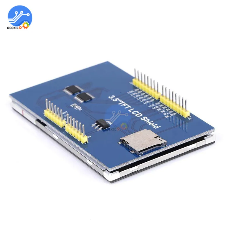 Полноцветный дисплей 320X480 TFT с ЖК-дисплеем 3 5 дюйма RGB IC-драйвер ILI9486 для Arduino Mega2560