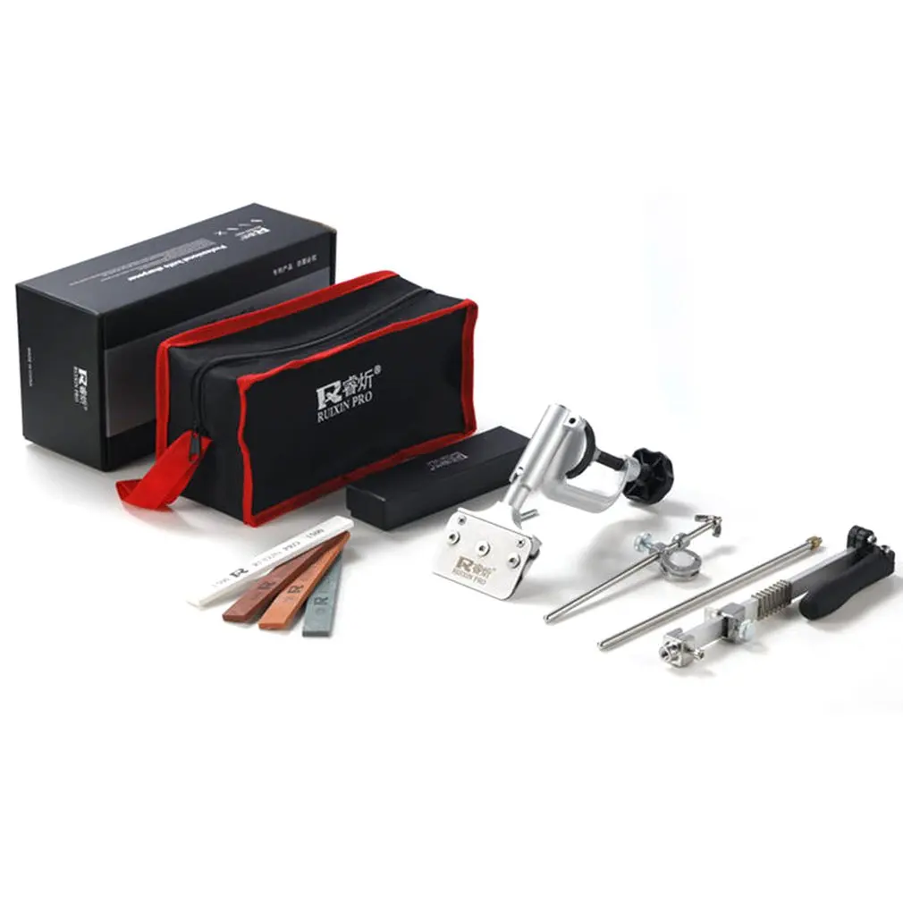 

Rx-008 Metal Sharpener With 4 Grindstones Portable Lightweight Sharpener Fine Workmanship Good Appearance