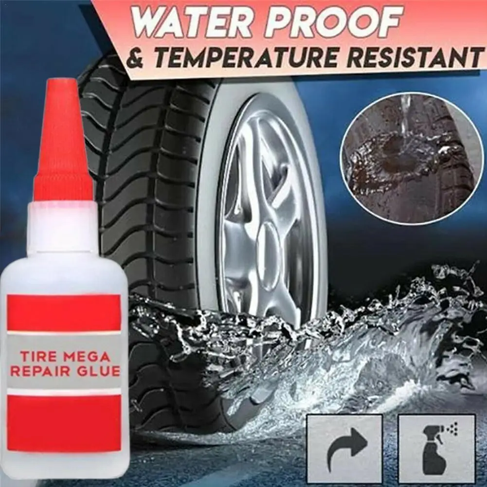 

20ml Universal Mighty Tire Repair Glue Car Bicycle Inner Tool Waterproof Tube Motorcycle Puncture Repair Glue Car Repair J4P9