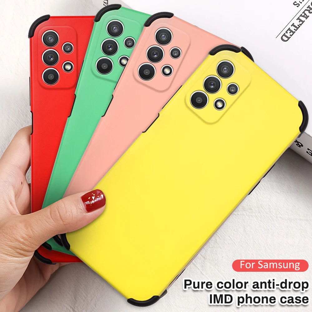 

Shockproof PC Phone Case For Samsung Galaxy A12 A32 A42 A52 A72 Camera Protection Cover For Samsung A52 a526b 52 a32 a326b Funda