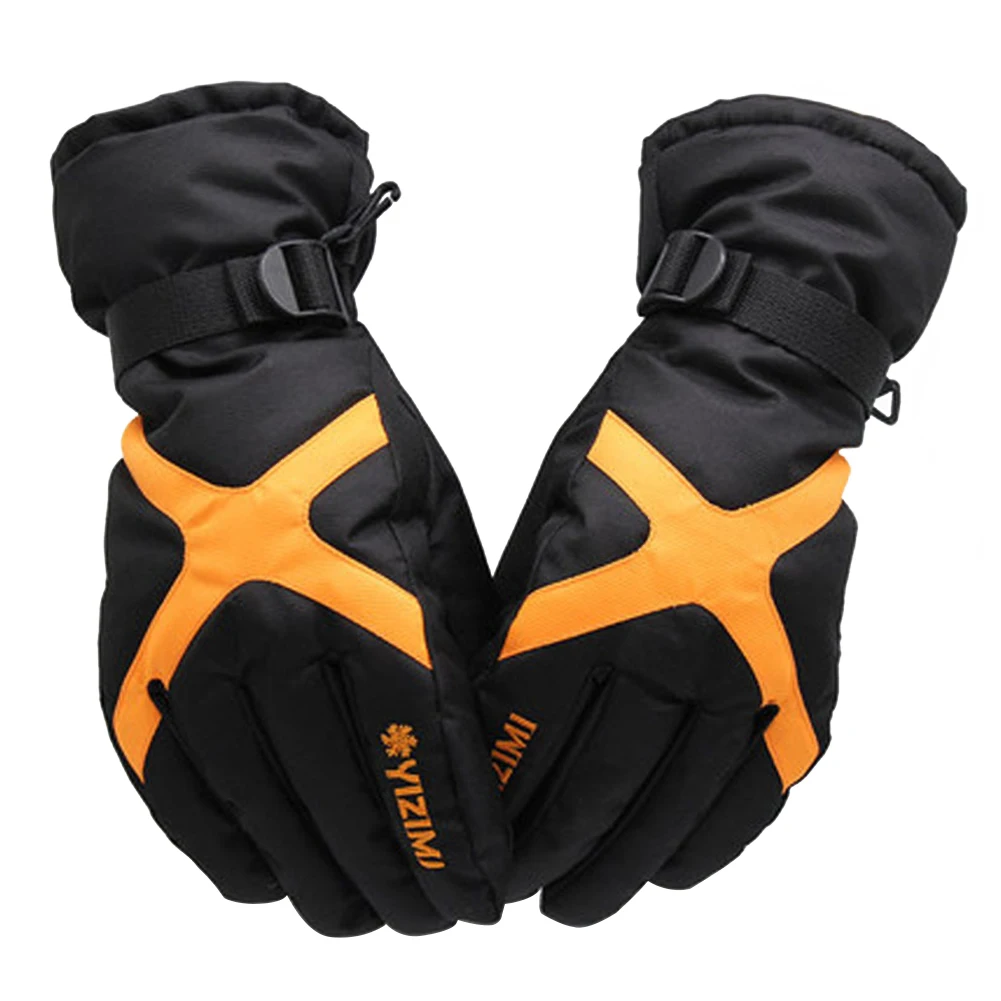 

Men Women Windproof Keep Warm Waterproof Thick Outdoor Ski Gloves Motorcycle Snowboard Anti Slip Full Finger Thermal Winter