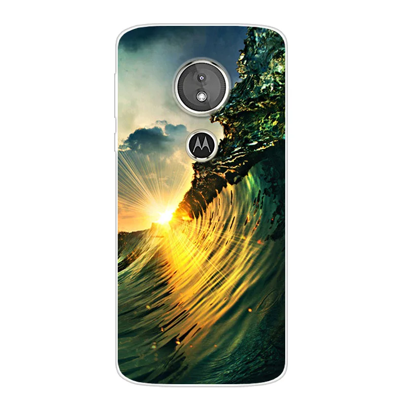 Для Moto G6 Play чехол 5,7 ''силиконовый мягкий ТПУ Модный чехол для телефона для Motorola Moto G6 Play чехол G6Play G 6 Play Cover Space Para - Цвет: 50
