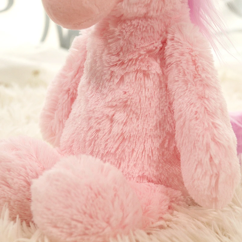 Милые плюшевые игрушки в виде розового единорога гигантские мягкие