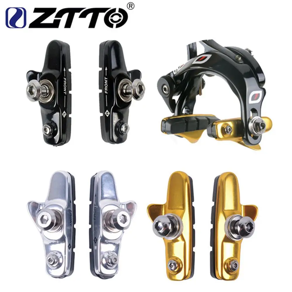 

ZTTO пара велосипедных тормозных колодок C-тормозные колодки для фиксированной передачи MTB дорожный велосипед тормоза CNC алюминиевый сплав ре...