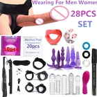 Фаллоимитатор на ремешке, презервативы для увеличения эякуляции, фаллоимитатор, вибратор, секс-шоп для взрослых, мастурбатор для женщин, пар, лесбиянок, мужчин