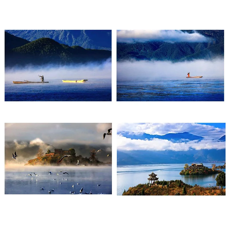 

5D DIY Sky Landcape Diamond Painting Cross Stitch Full Square Round Drill Embroidery Handmade Home Room Wall Decor Craft