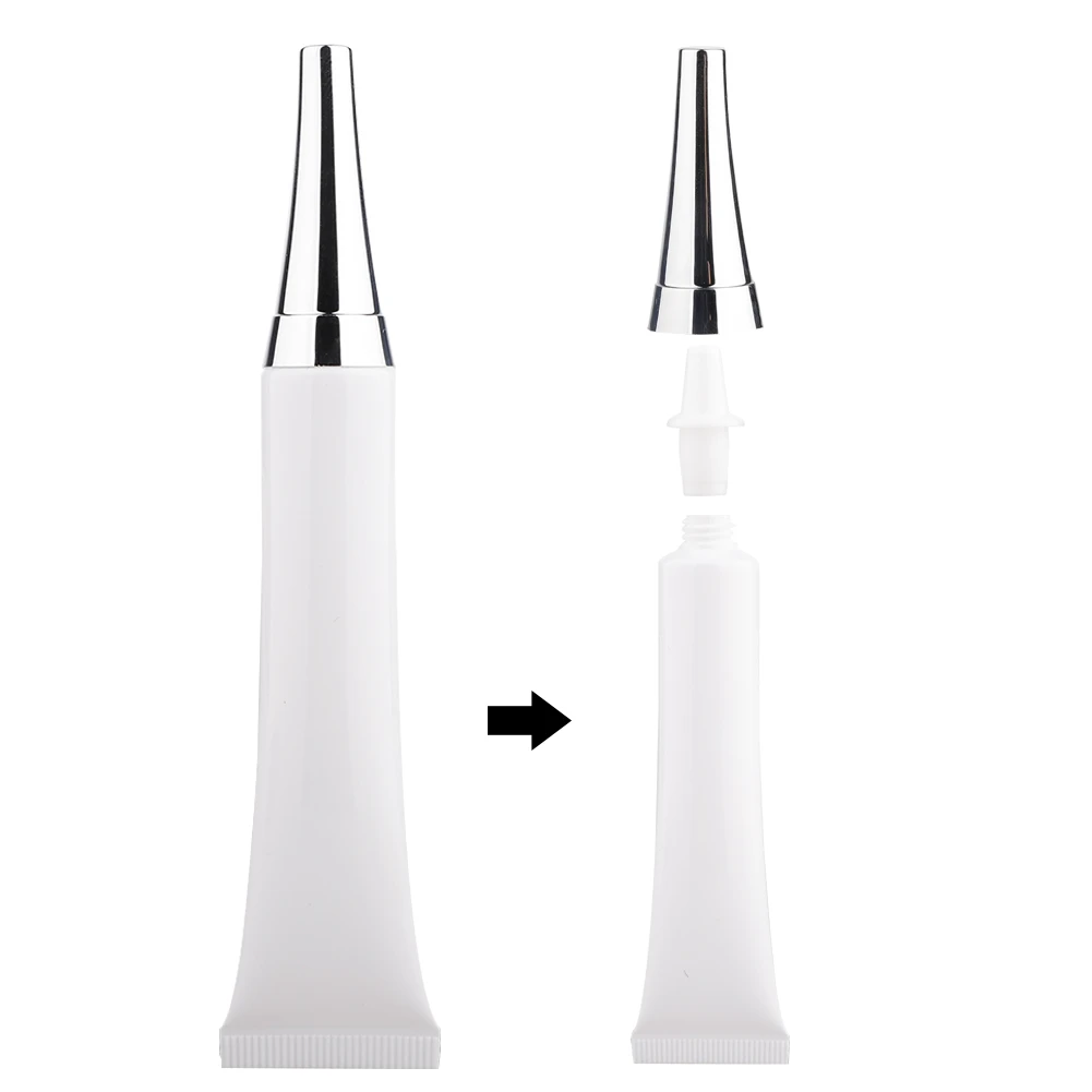 10 шт. 20 г крем для макияжа глаз рук эссенция Мягкая трубка бутылка жидкости