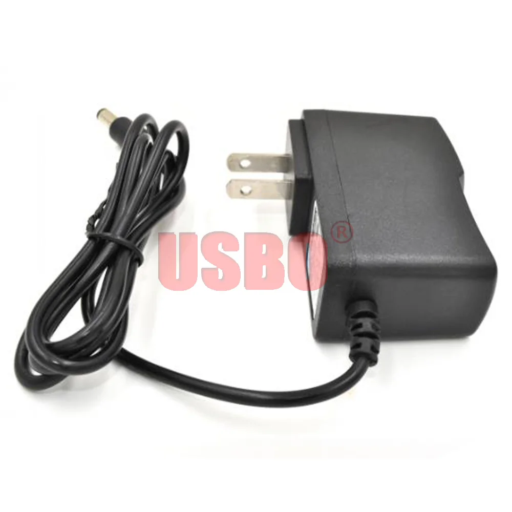 Черный длина 1 м Американский 3 в 1A зарядное устройство US 100 в/240 В AC к DC 5 5*2 мм радио