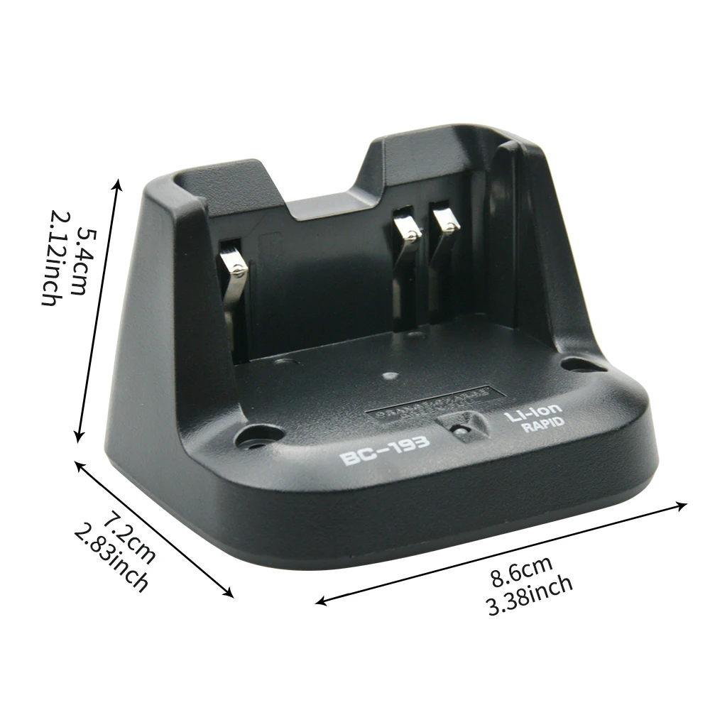 10Pcs BC-193 Li-Ion Charger for ICOM F4102D F4103D IC-F3002 F4002 F3003 F4003 IC-F3001 F4001 F3003 F4003 F3103D Radio