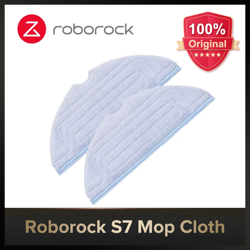 Original Roborock S7 Mop Cloths, S7 S7 PLUS  s75 s70 Accessories Spare Parts, 100% Original Roborock Accessory Support Wholesale