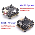 Мини F3  F4 Flytower управление полетом встроенное OSD встроенное 5V 1A BEC 15A 4 в 1 ESC поддержка Dshot для FPV RC Drone F90