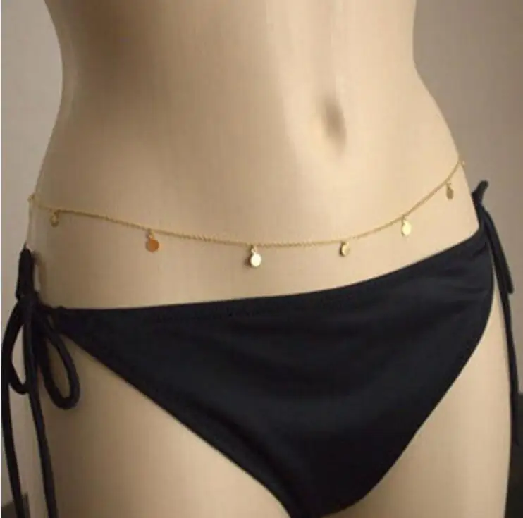 Колье в форме сердца сексуальная цепочка на талию ювелирное изделие для тела