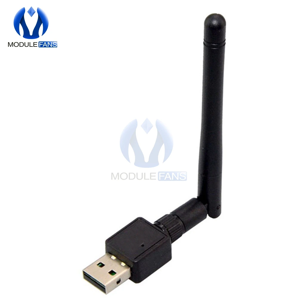 Мини 150 Мбит/с Портативный USB WiFi беспроводной адаптер ключ Lan Карта 5 дБ